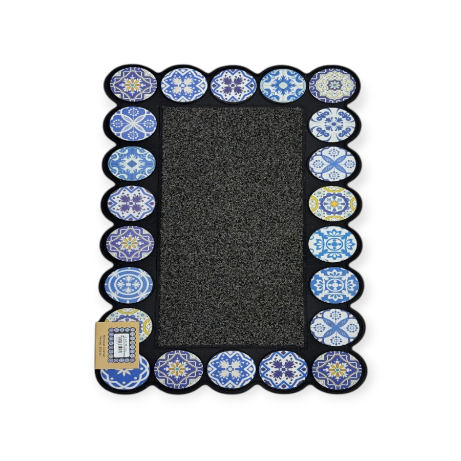 Moroccan Door Mat Grey 45x75cm 1031325