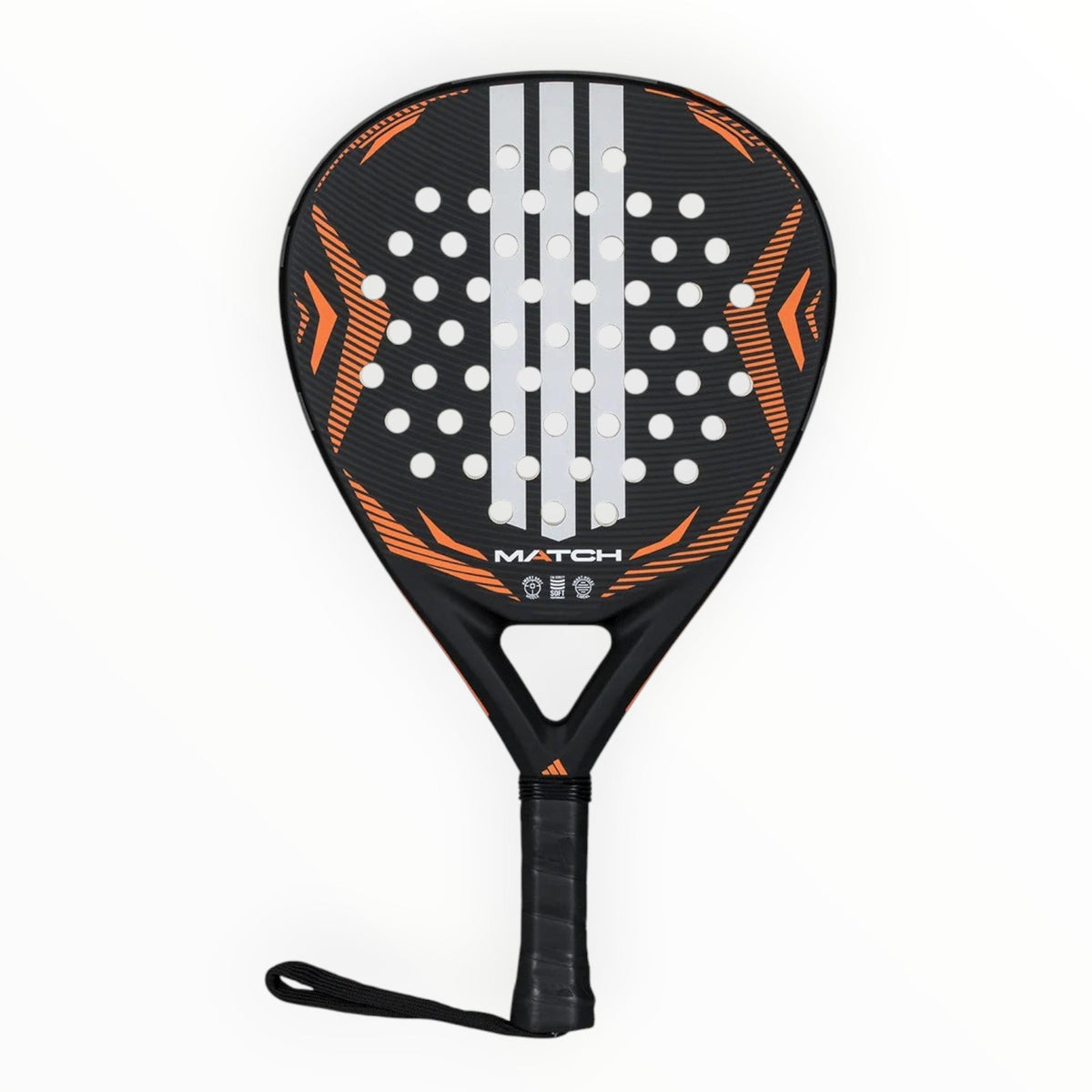 adidas Match (Black/Orange) 2026 is an all-round padel racket.
