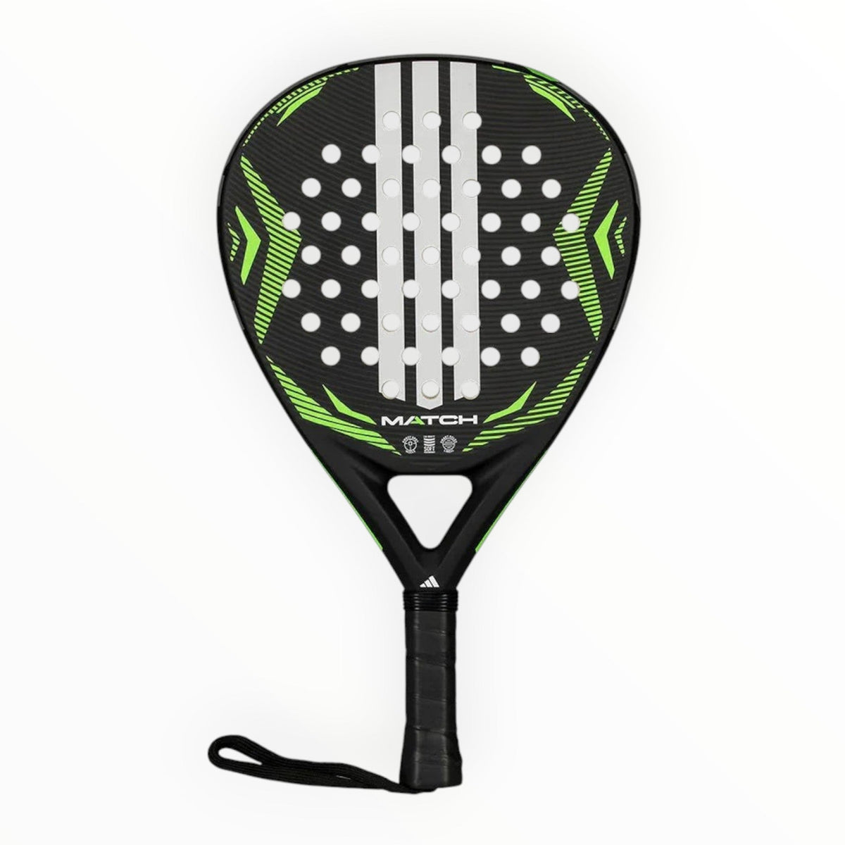 adidas Match (Black/Lime) 2026 is a versatile padel racket.