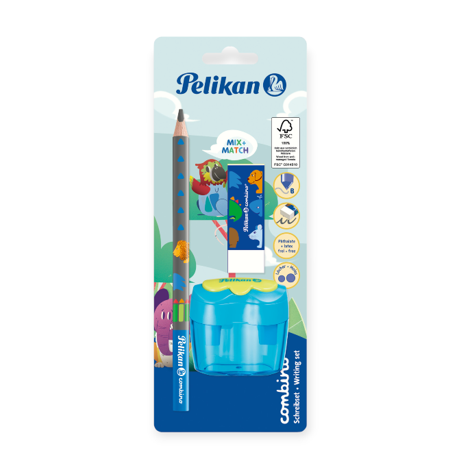 Pelikan Starter Set Combino Pencil Eraser Sharpener Assorted 811217