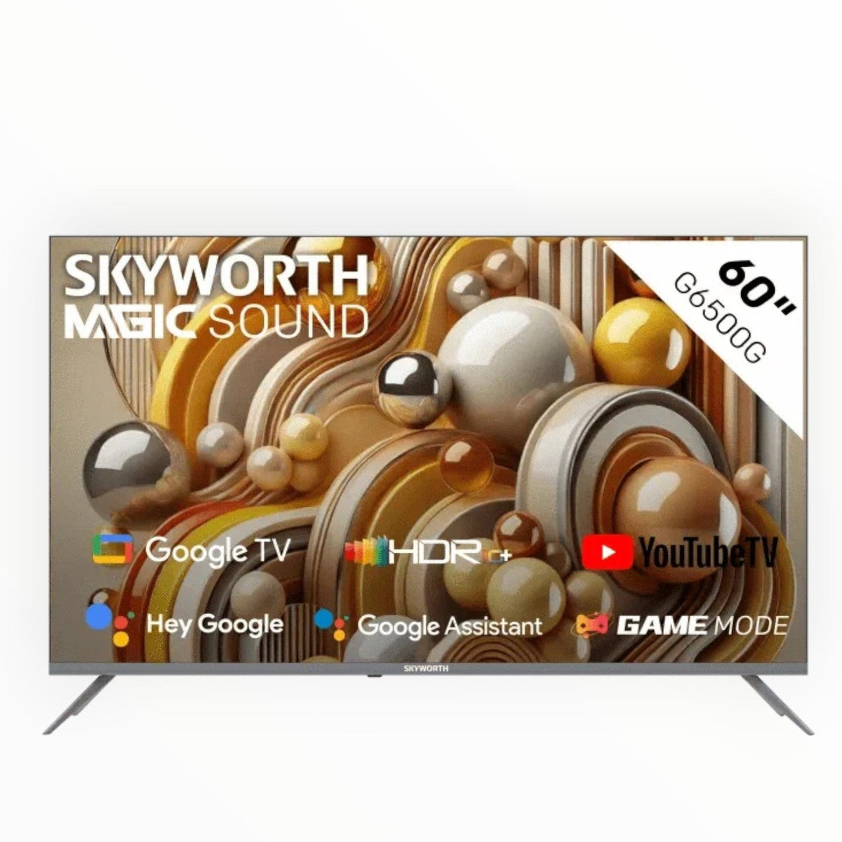Skyworth 60" UHD 4K Smart Google TV 60G6500G - MHC World