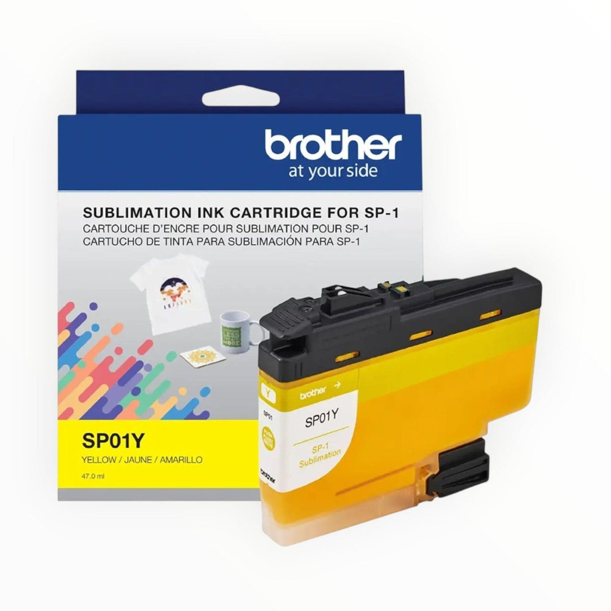 Brother SP01 Series Sublimation Ink Cartridges.