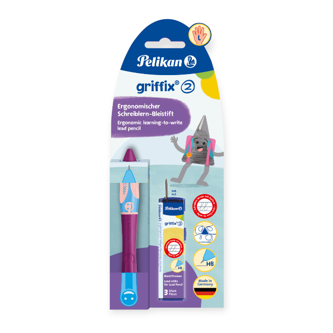 Pelikan Griffix Pencil For Left-handers Sweet Berry 821131