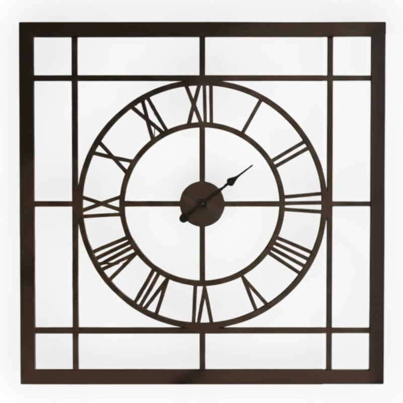 Mirror Clock Black MRR275