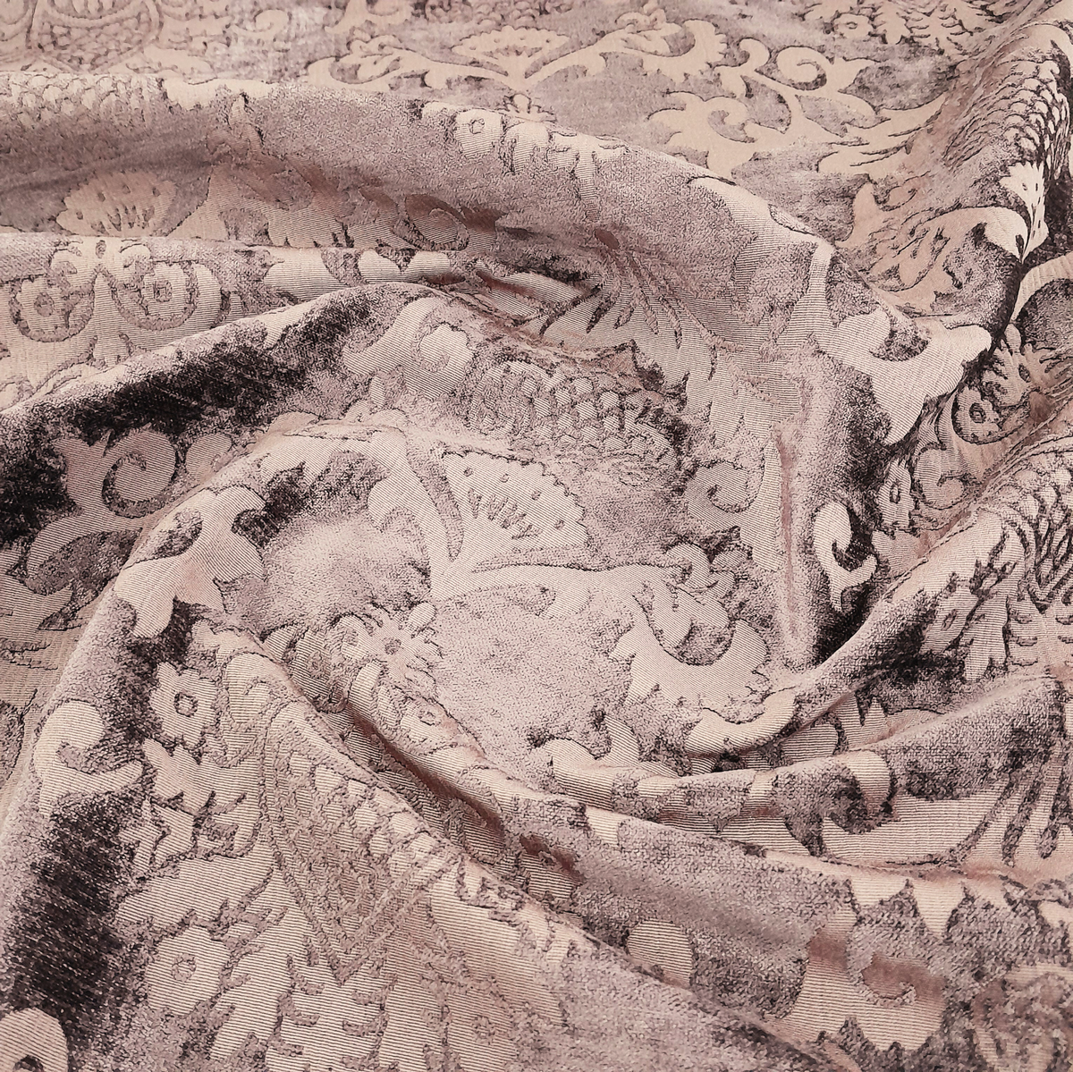 Fabric Upholstery Laurenzi Floral Purple 140cm