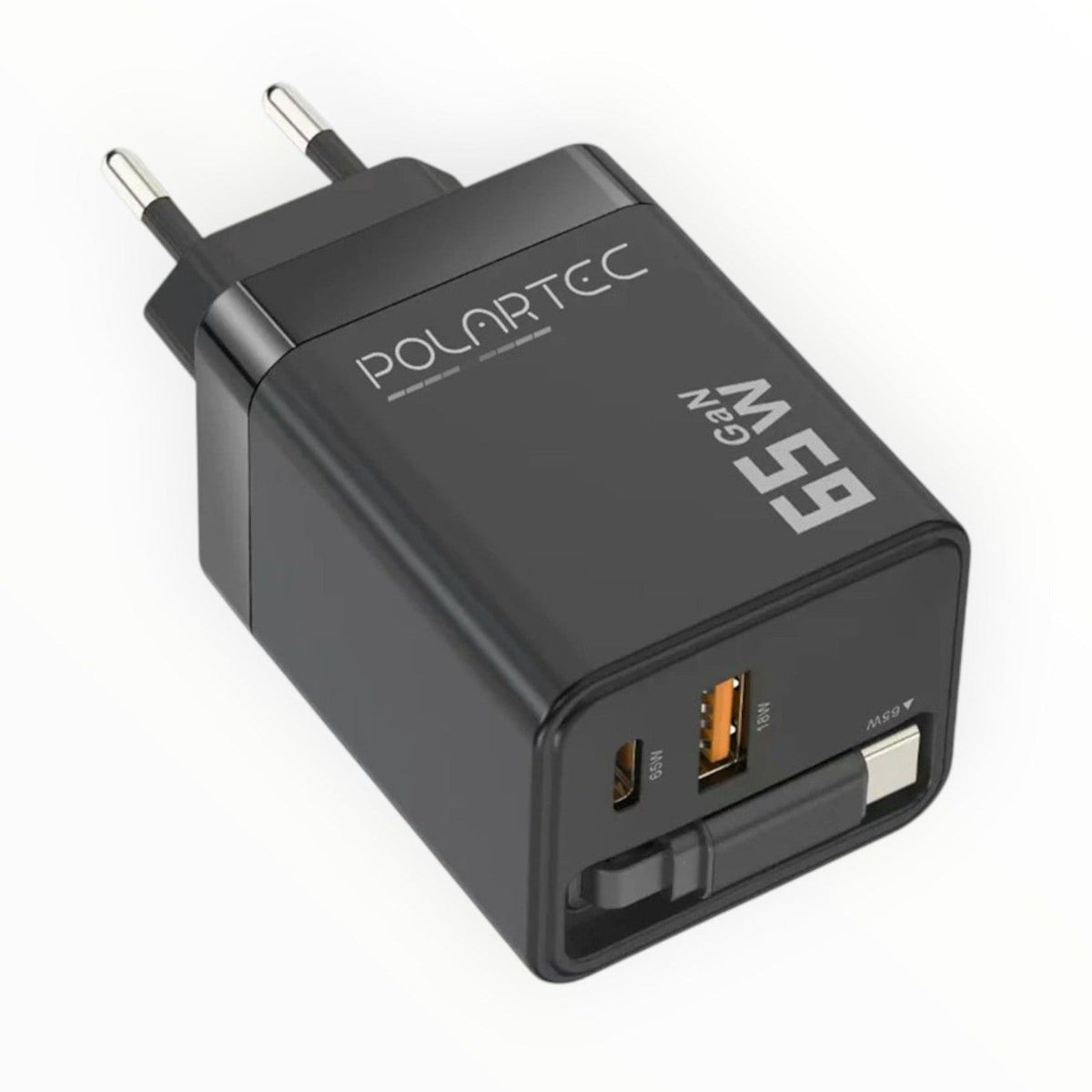 Polartec 65W PD Dual Port Charger with Cable POL105.
