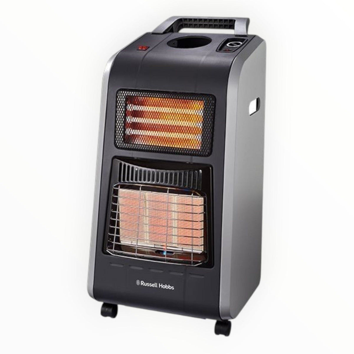 Russell Hobbs 3 Panel Gas & Quartz Heater - RHGQH03.