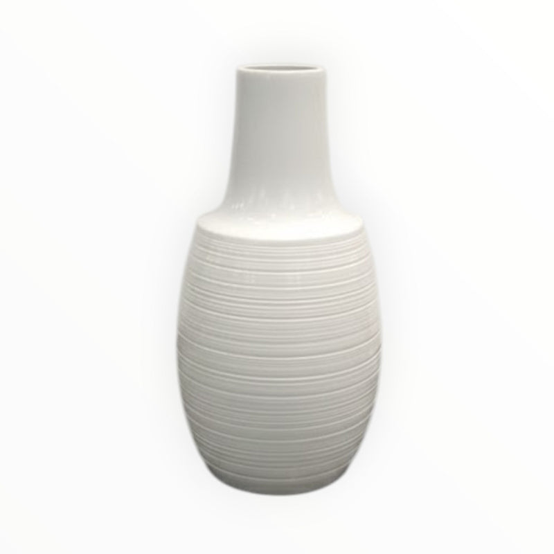 Vase Wht/Gold AC AC07674DE 43X21cm