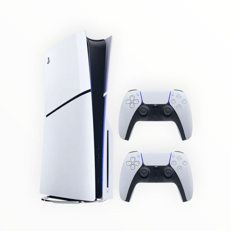 PS5 Slim Console + DualSense Wireless Controller White 10255374