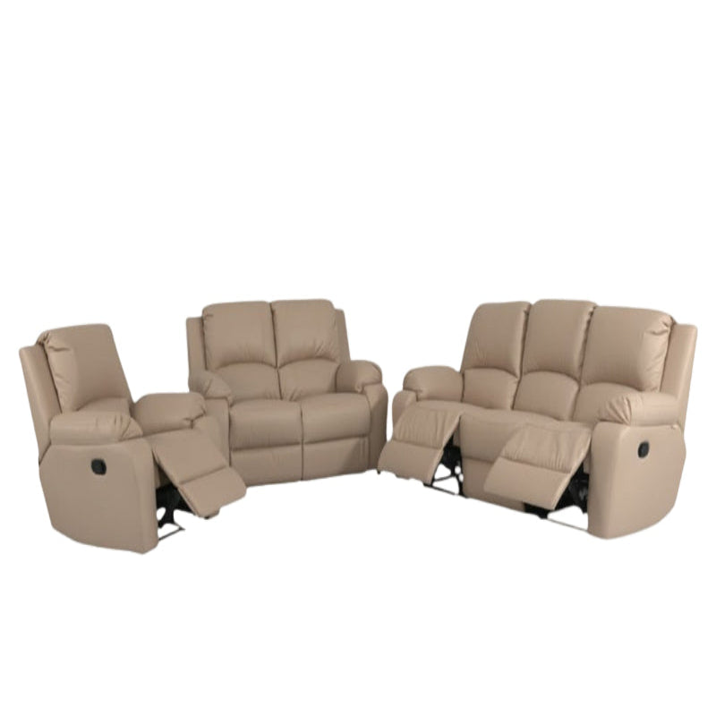 Brenda Beige 3 Action Lounge Suite 3pc