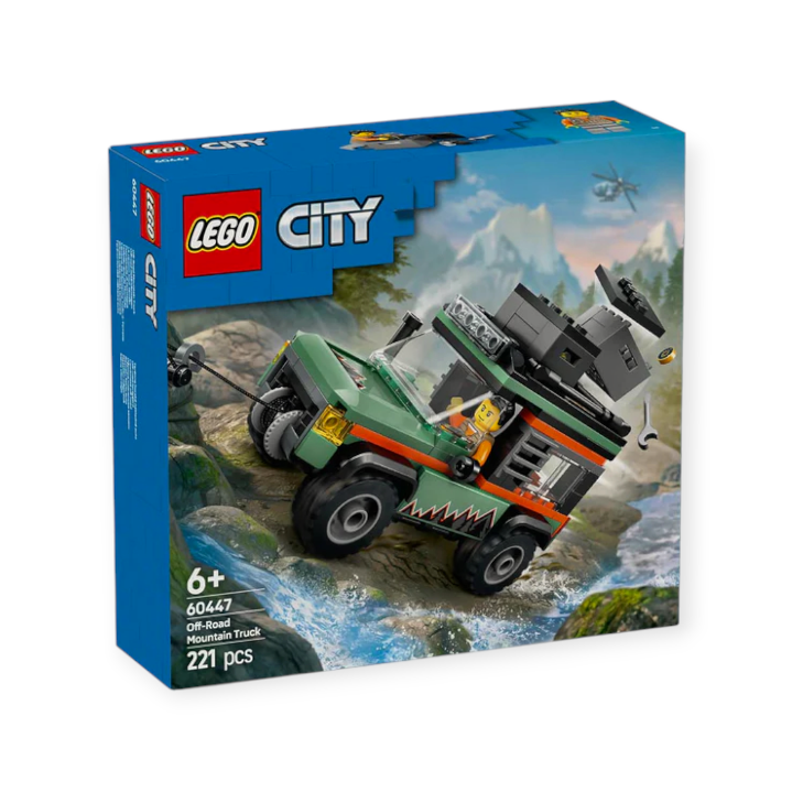 LEGO® City Off-Road 4x4 Mountain Truck Adventure Toy 60447