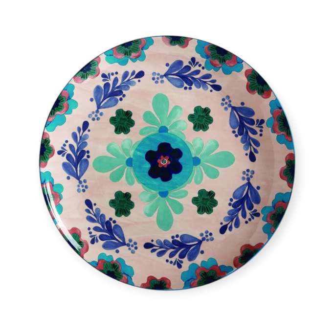 Maxwell & Williams Round Majolica Serving Platter with Floral 36.5 cm DR0263 - MHC World