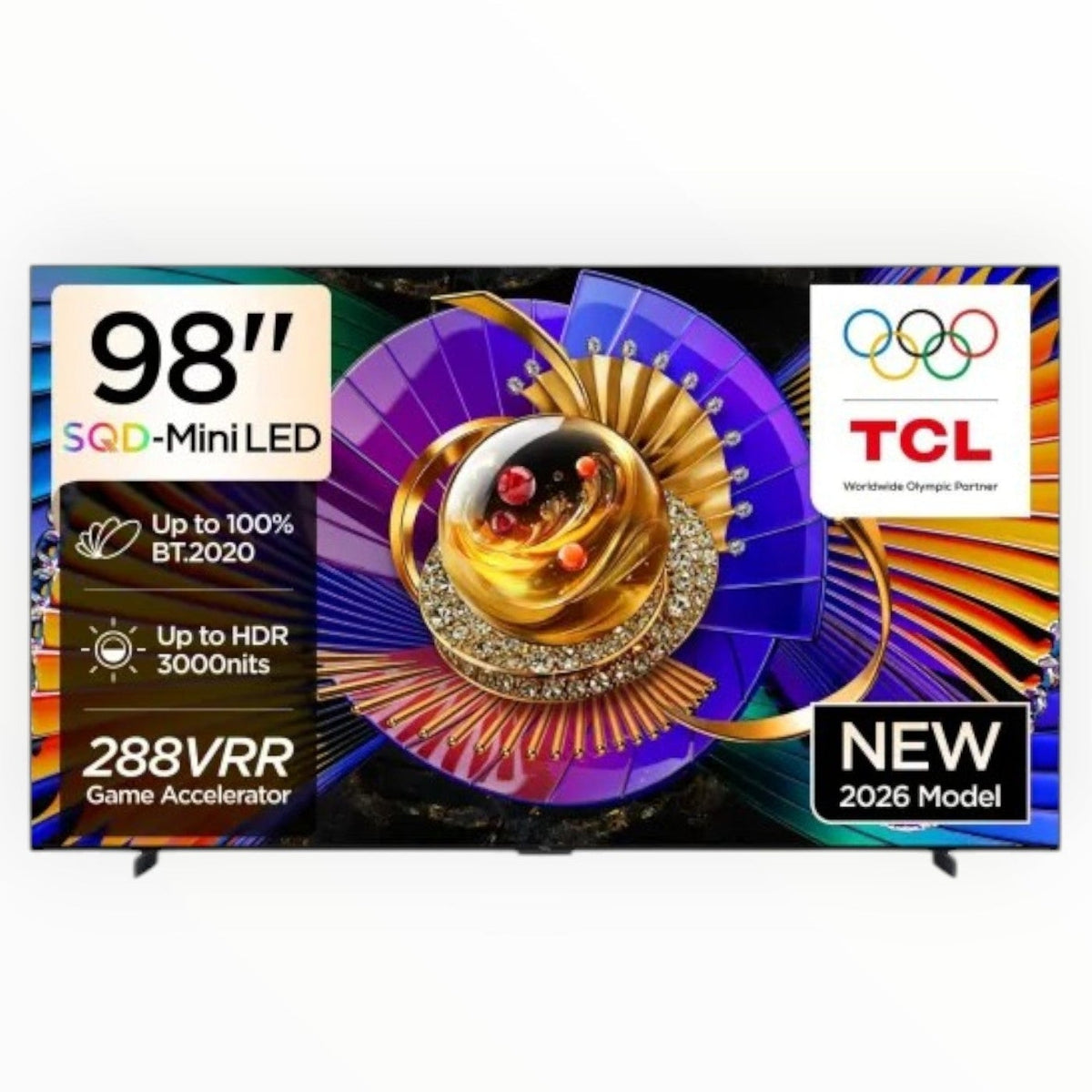 TCL 98 -inch SQD-MINI LED 144Hz TV 98C7L.
