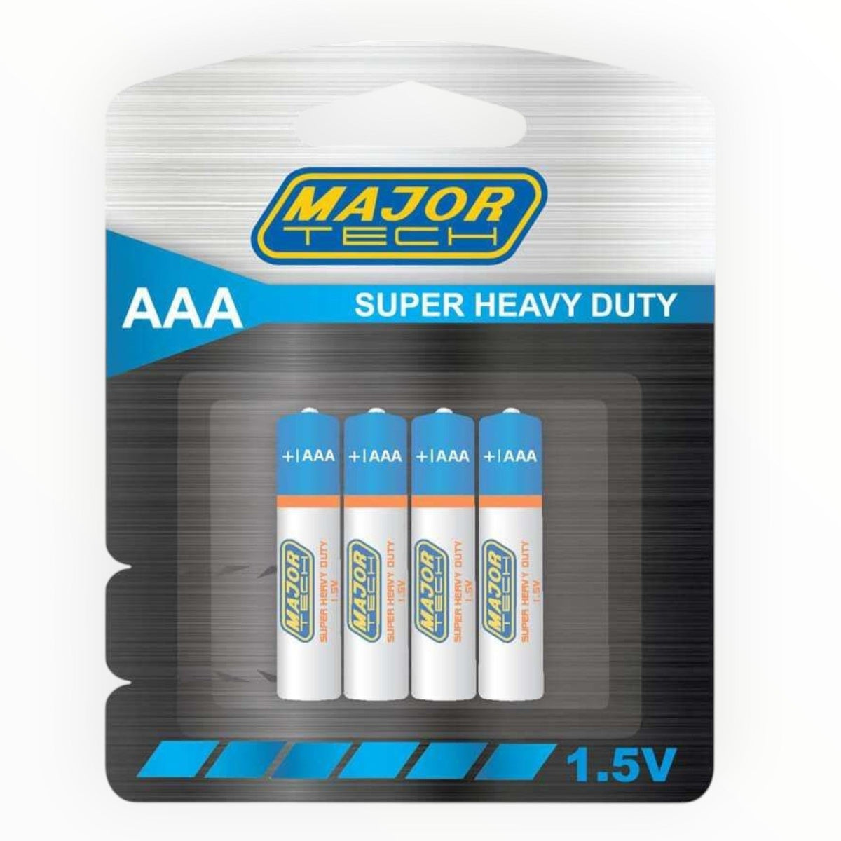 Major Tech AAA Super Heavy Duty Batteries R03P BP4G.