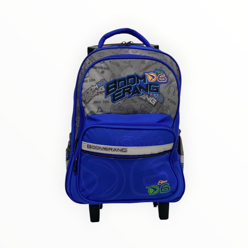 Boomerang Medium Trolley Backpack Black/Royal Blue