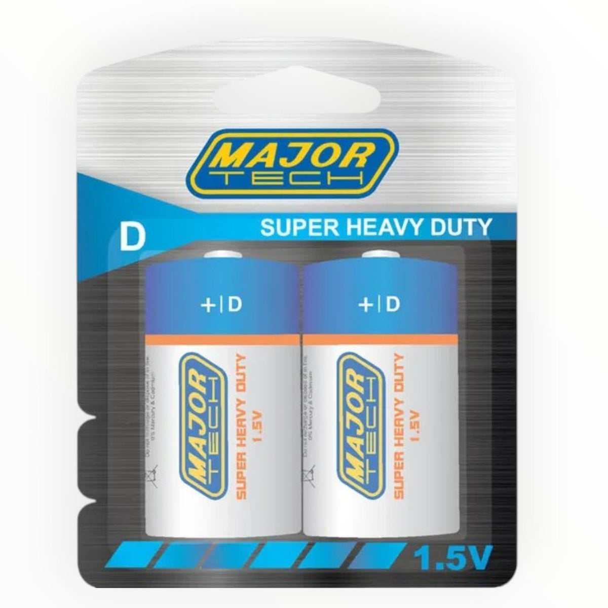Major Tech D Super Heavy Duty Batteries R20P BP2G.