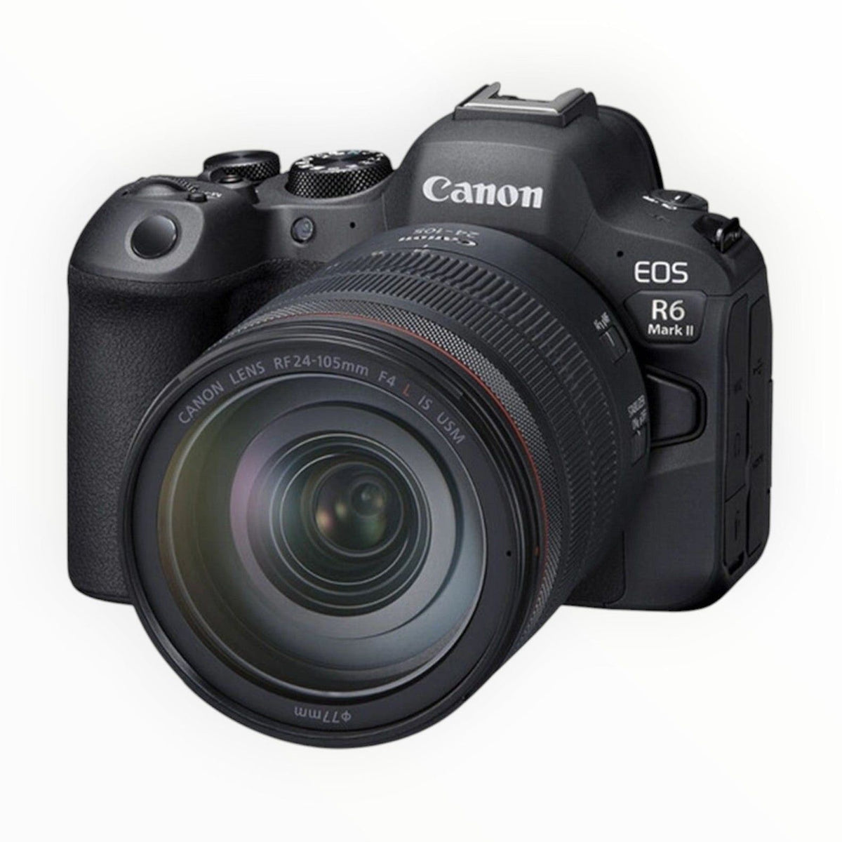 Canon EOS R6 Mark II Mirrorless Camera + RF 24-105mm f/4 Lens.