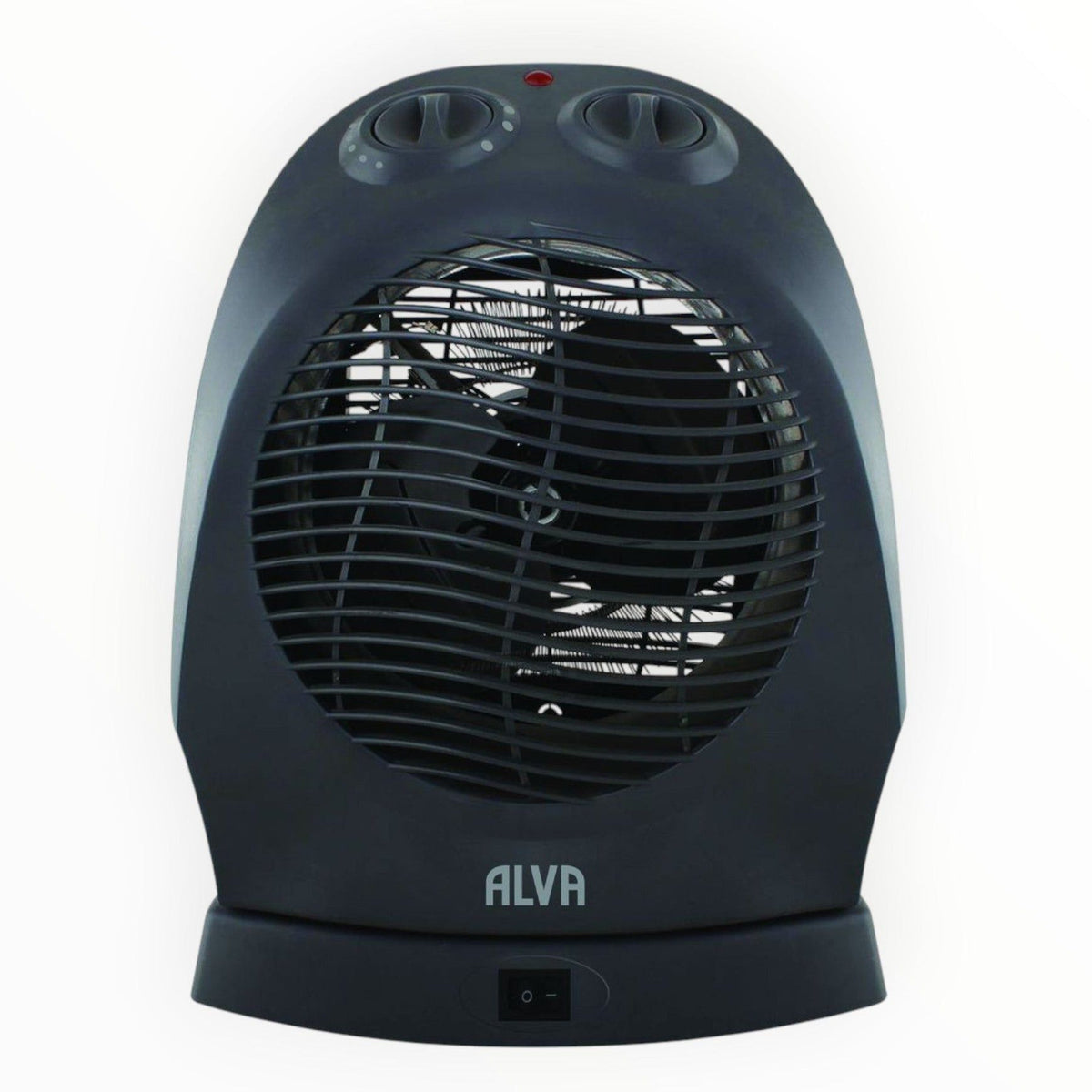 ALVA Electric Fan Heater With Oscillation EIH504 2000W Black.