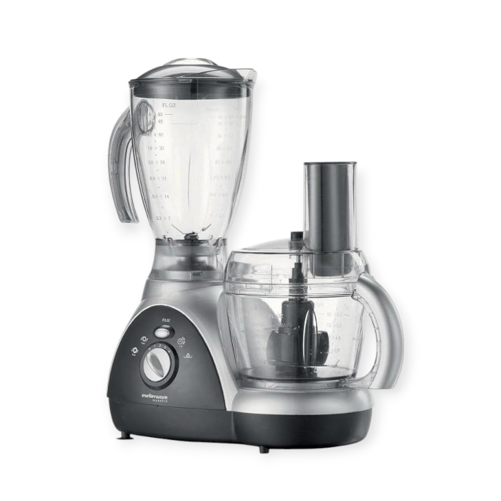 Mellerware 500W Maestro 3-in-1 Food Processor Grey 26210
