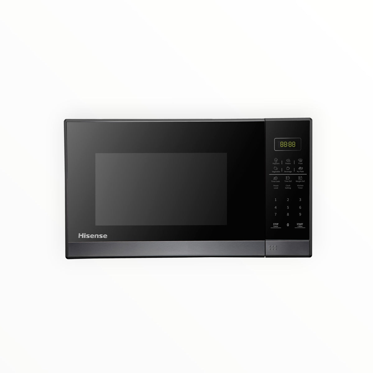 Hisense 37L Electronic Microwave Black H37MOBS5X.