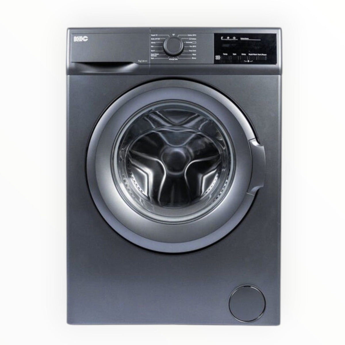 KIC 7kg Metallic Front Loader washing machine KFL712GR.