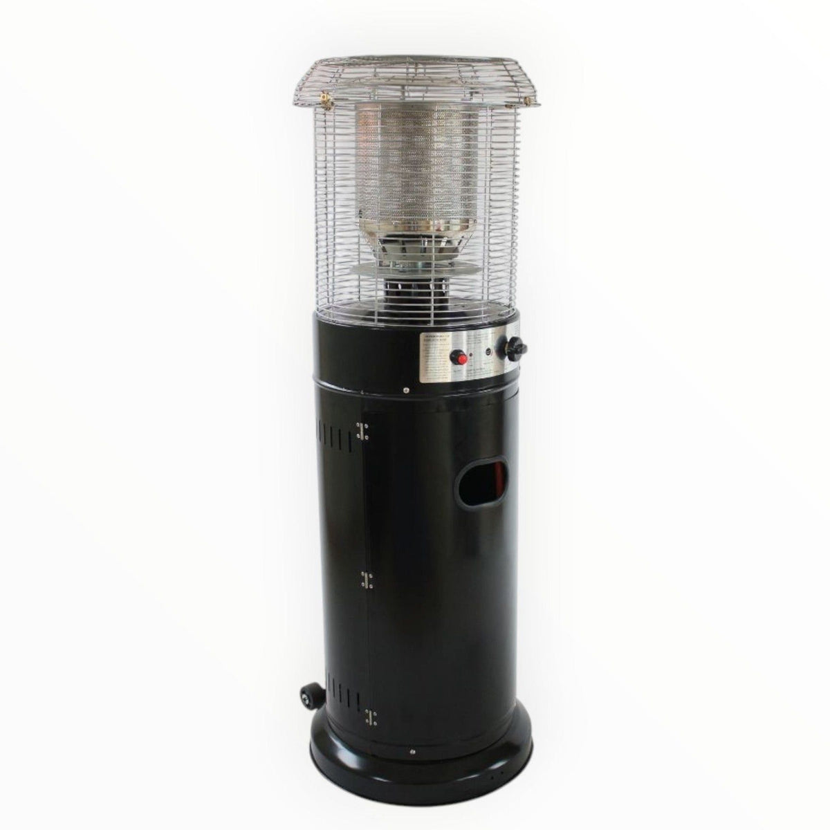 Alva GHP32 Short Stand Gas Patio Heater Black.