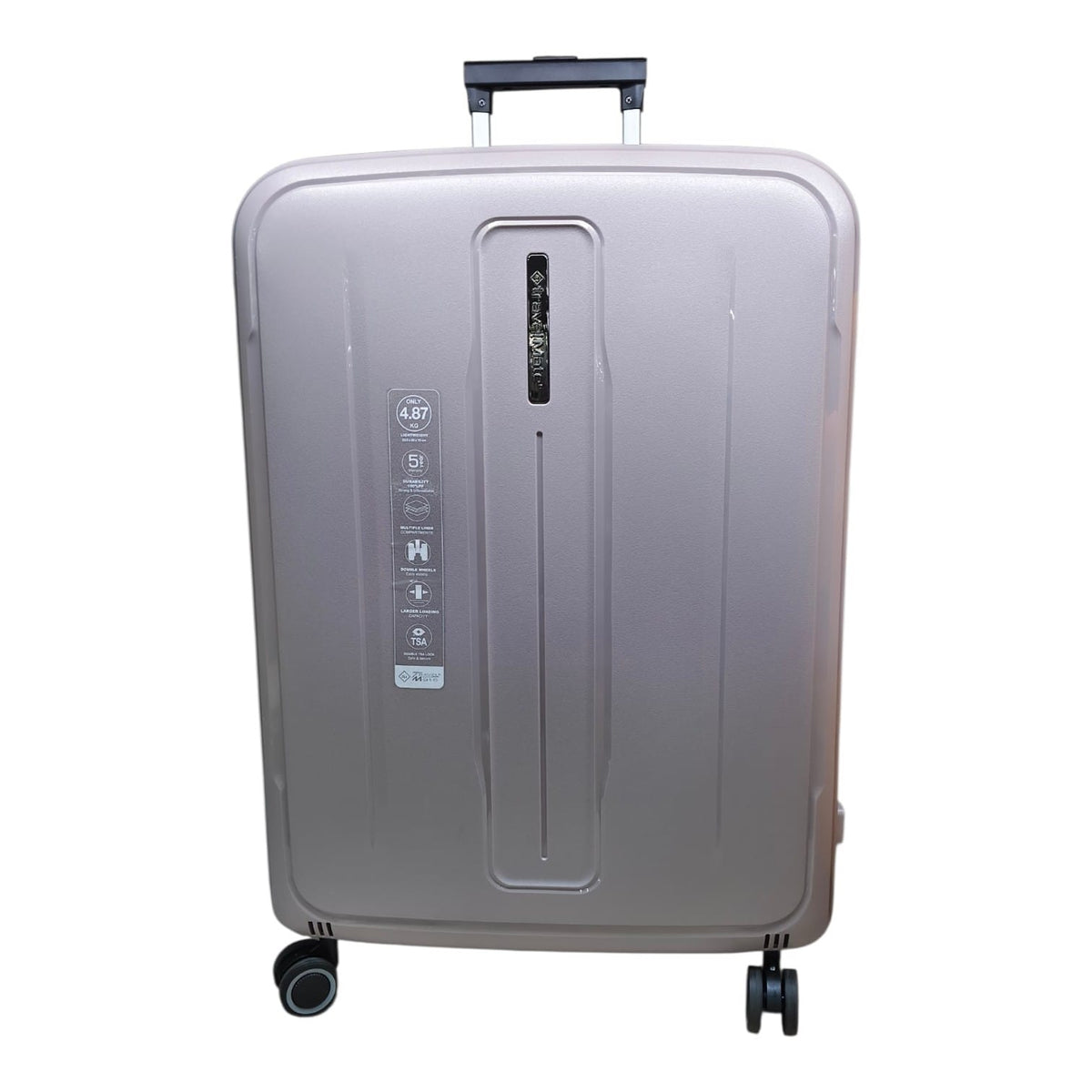 Travel Mate Suitcase Travel Mate L-355 Hard Shell Suitcase – Grey