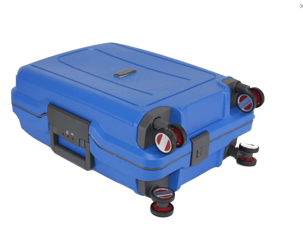 Travelmate Suitcase Travelmate Platinum 65Cm Blue (7313153720409)
