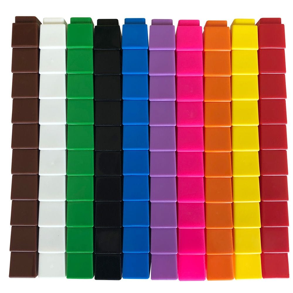 Trefoil Counting Cubes Trefoil Stacking Counting Cubes 100 Pieces