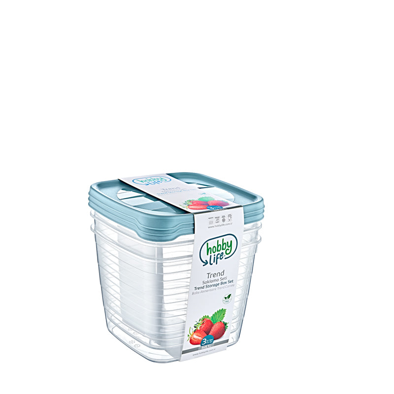 Hobby Life Trend Storage Container Set 3 x 5.10 L 020978