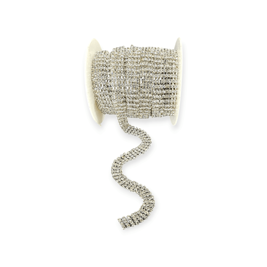 TRIMMINGS Habby 4 Line Diamante (7904484261977)