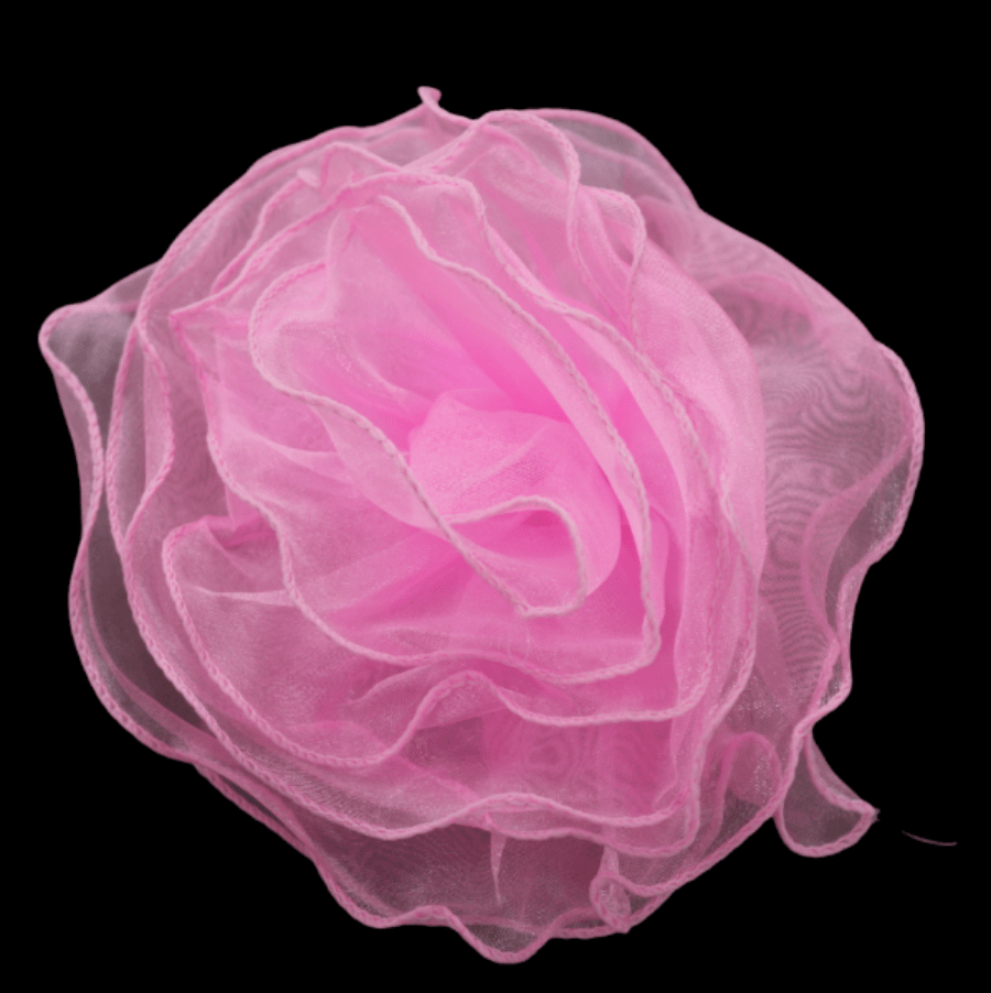 TRIMMINGS HABBY Baby Pink 3D Flowers 3DF-51 (7772484862041)
