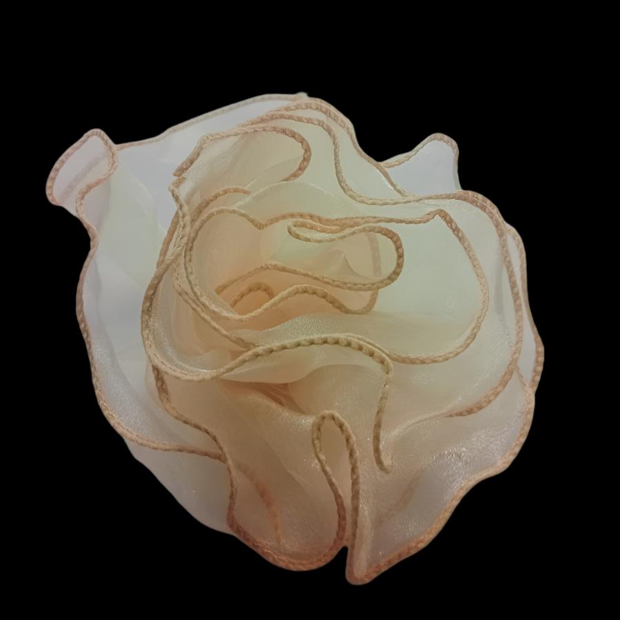 TRIMMINGS HABBY Beige 3D FlowerS 3DF-50