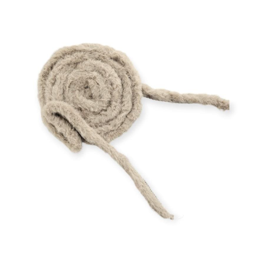 TRIMMINGS Habby Beige Ribbing Fur (7798871720025)