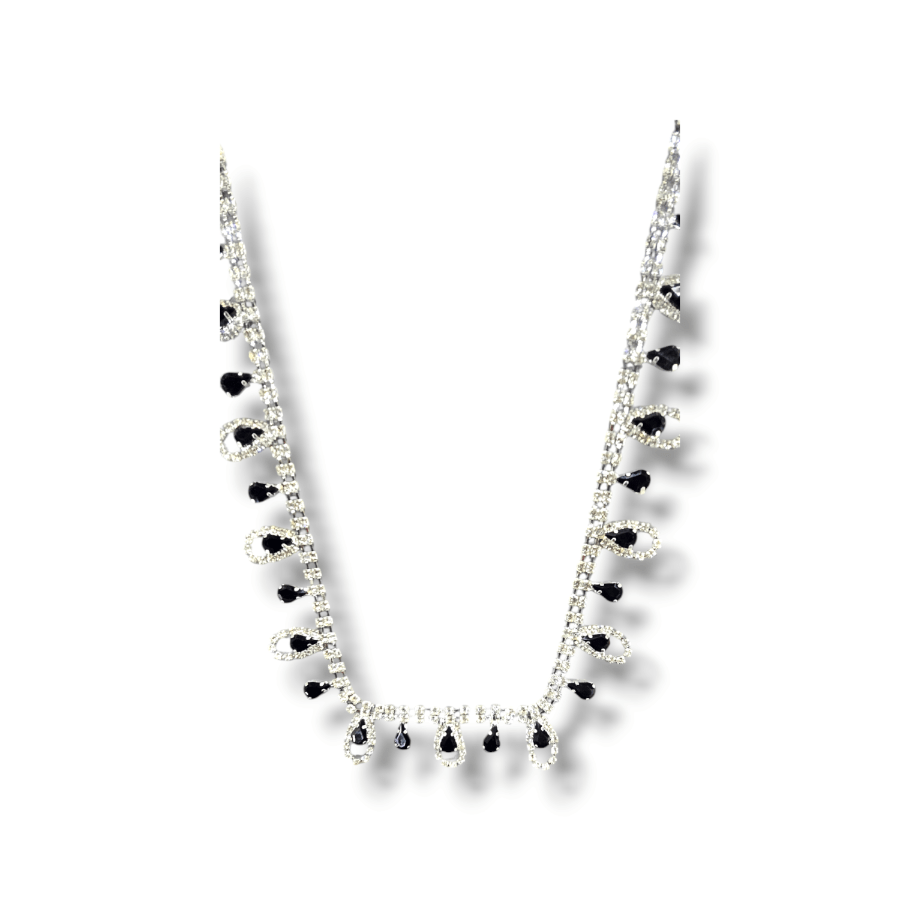 TRIMMINGS Habby Black Crystal Diamante Trim-5 (7894065053785)