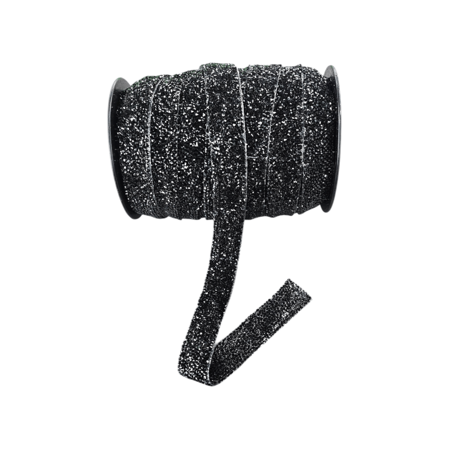 TRIMMINGS Habby Black Iron-On Trimming (7912917729369)