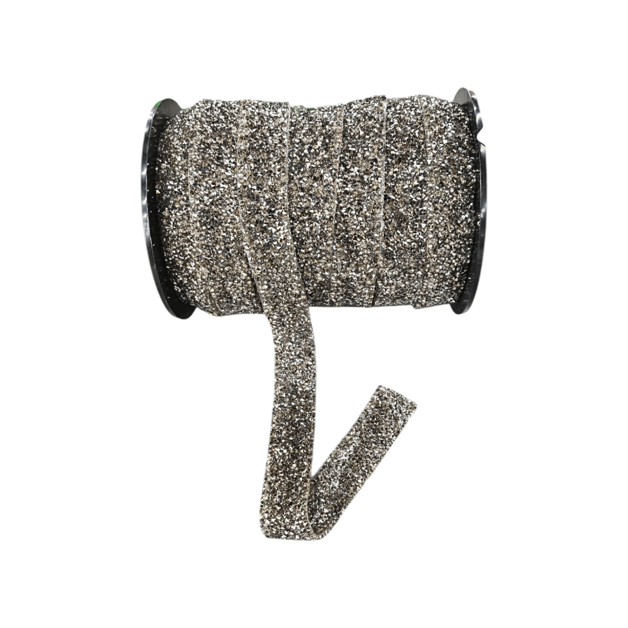 TRIMMINGS Habby Charcoal Iron-On Trimming (7912917729369)