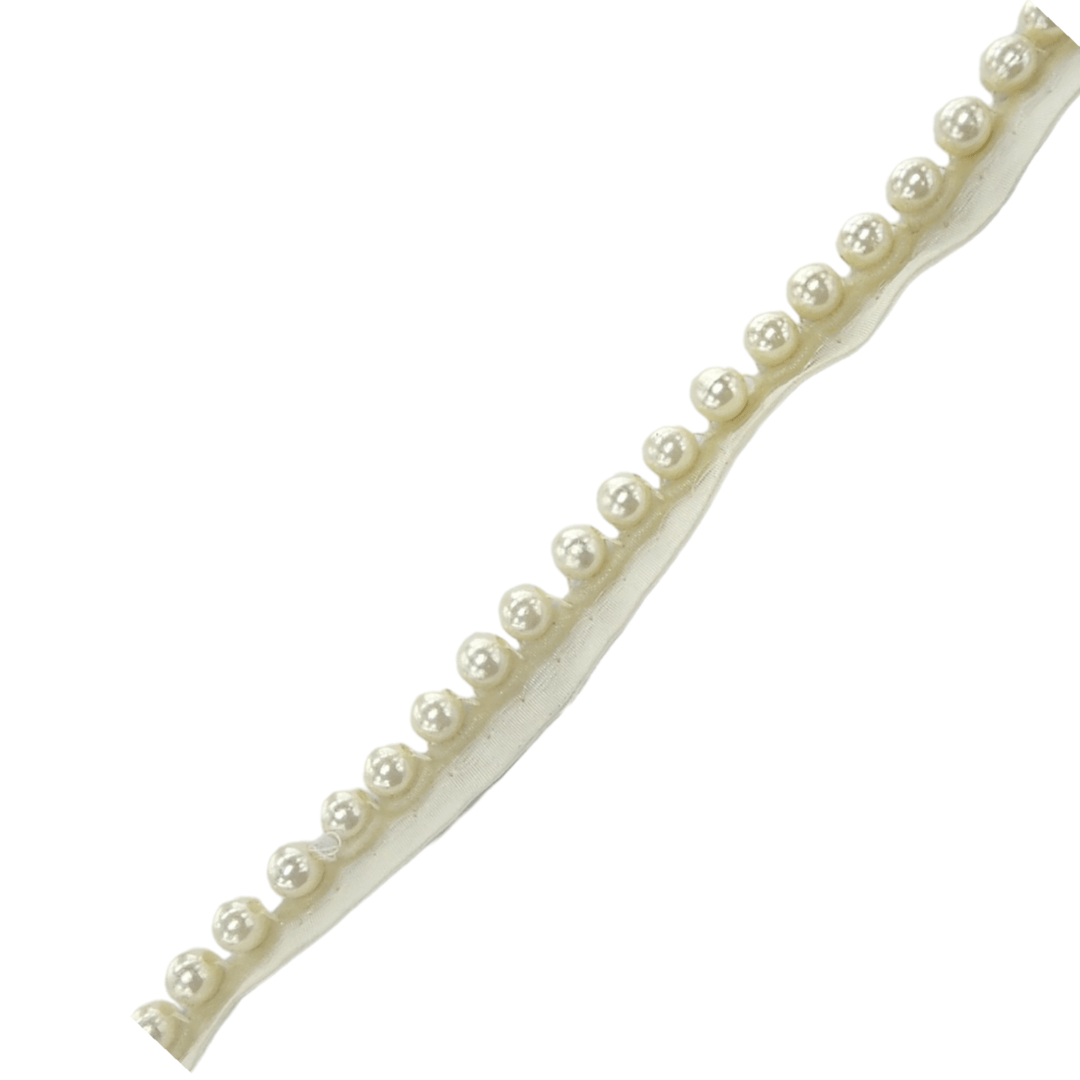 TRIMMINGS HABBY Cream Beaded Trimming 3061 (7665080696921)