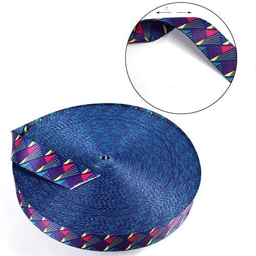 TRIMMINGS HABBY DSN 10 Printed Traditional Trimming 2.5 cm 5022-1 (7759247802457) (7755063558233)