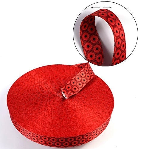 TRIMMINGS HABBY DSN 14 Printed Traditional Trimming 2.5 cm 5022-1 (7755063558233) (7759247802457)