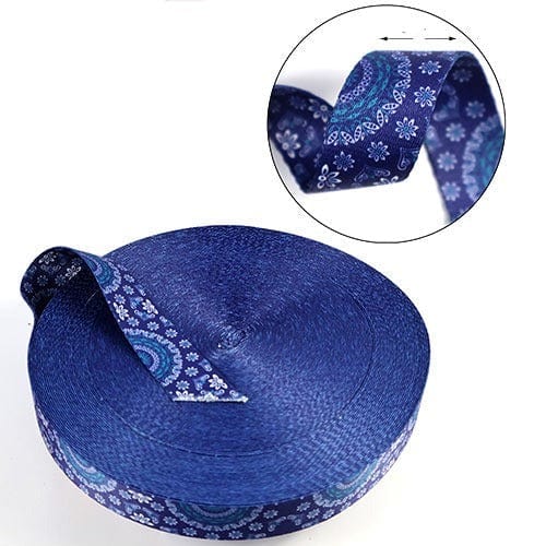 TRIMMINGS HABBY DSN 19 Printed Traditional Trimming 2.5 cm 5022-1 (7755063558233) (7759247802457)