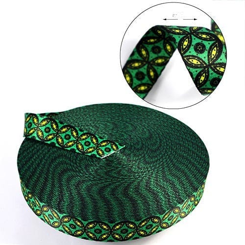 TRIMMINGS HABBY DSN 27 Printed Traditional Trimming 2.5 cm 5022-1 (7755063558233) (7759247802457)