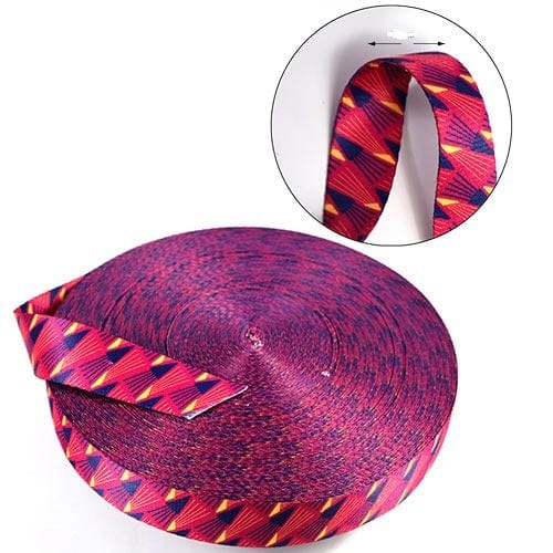 TRIMMINGS HABBY DSN 6 Printed Traditional Trimming 2.5 cm 5022-1 (7755063558233) (7759247802457)