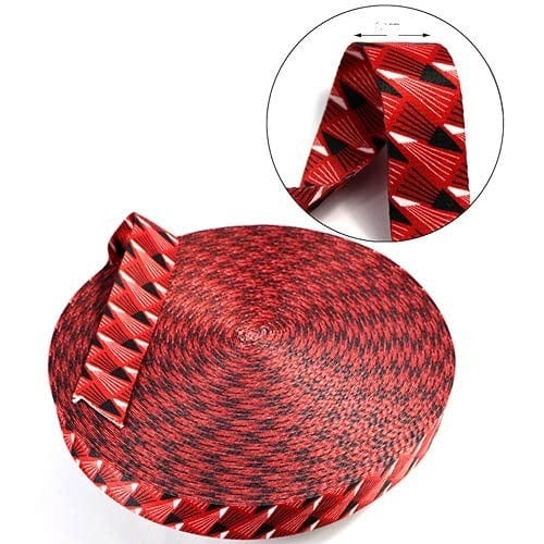 TRIMMINGS HABBY DSN 8 Printed Traditional Trimming 2.5 cm 5022-1 (7755063558233) (7759247802457)