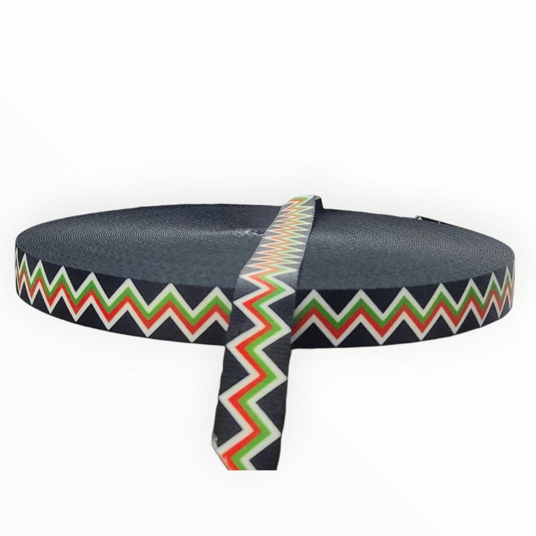 TRIMMINGS HABBY DSN13 Printed Traditional Trimming 2.5 cm 5022-3 (7762243649625)