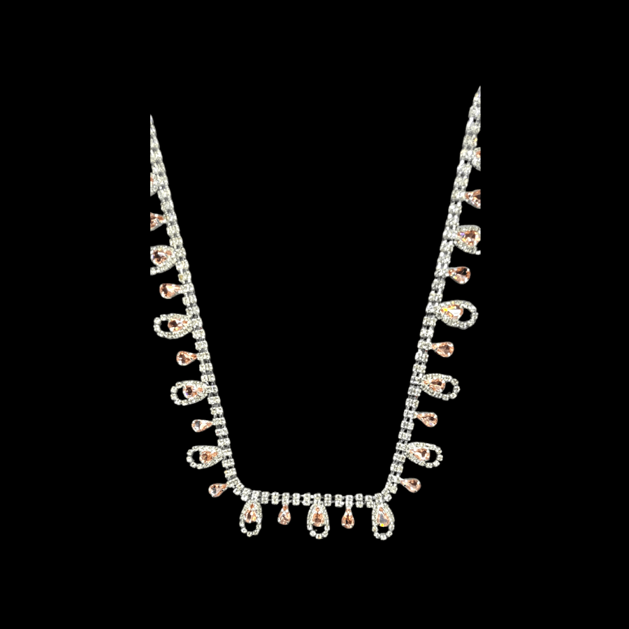 TRIMMINGS Habby Gold Crystal Diamante Trim-5 (7894065053785)