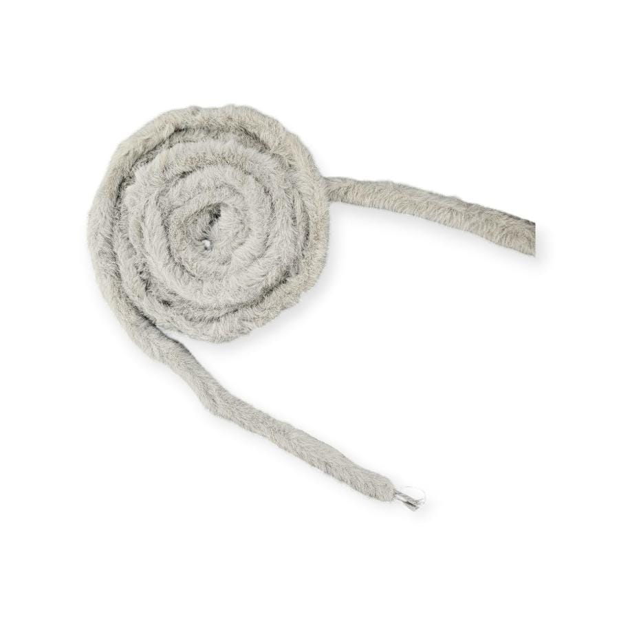 TRIMMINGS Habby Grey Ribbing Fur (7798871720025)