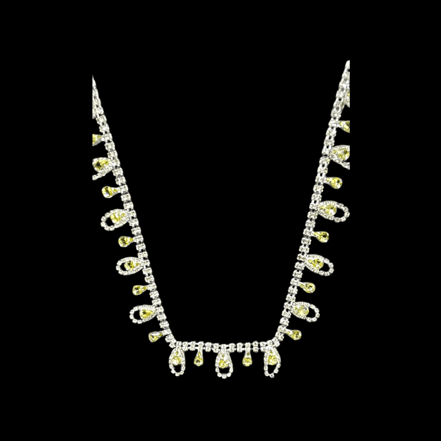 TRIMMINGS Habby Lime Crystal Diamante Trim-5 (7894065053785)