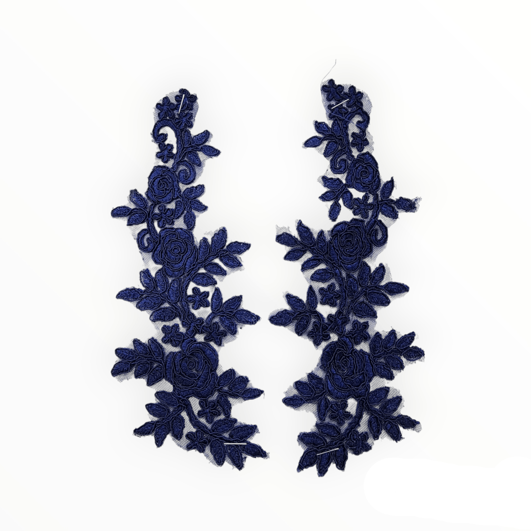 TRIMMINGS HABBY Navy Blue Patches HEJ016