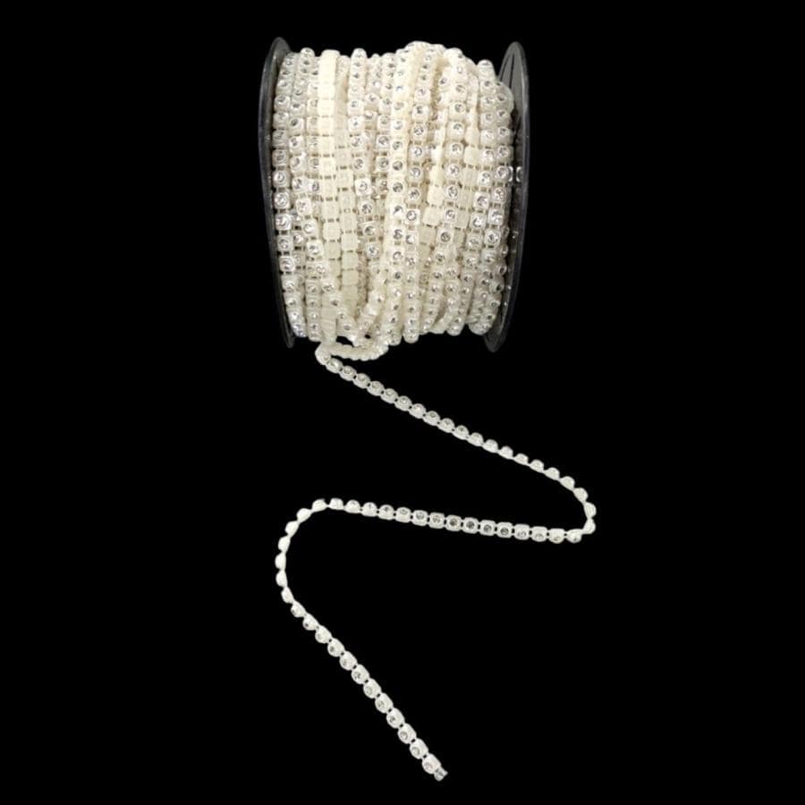 TRIMMINGS Habby Pearl Plastic Diamond Trimmings (7880804958297)